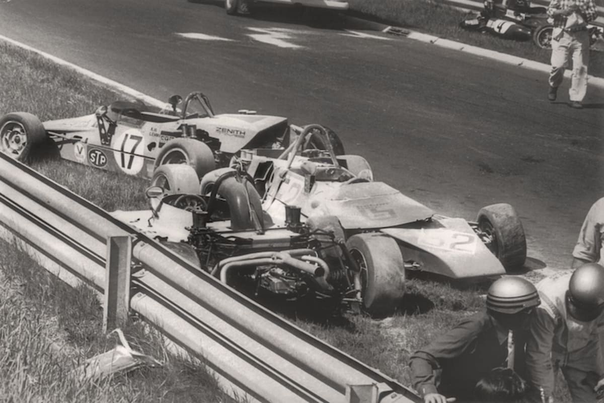 Schreckensjahr 1973: Massencrashs und brennende Super V-Rennwagen 