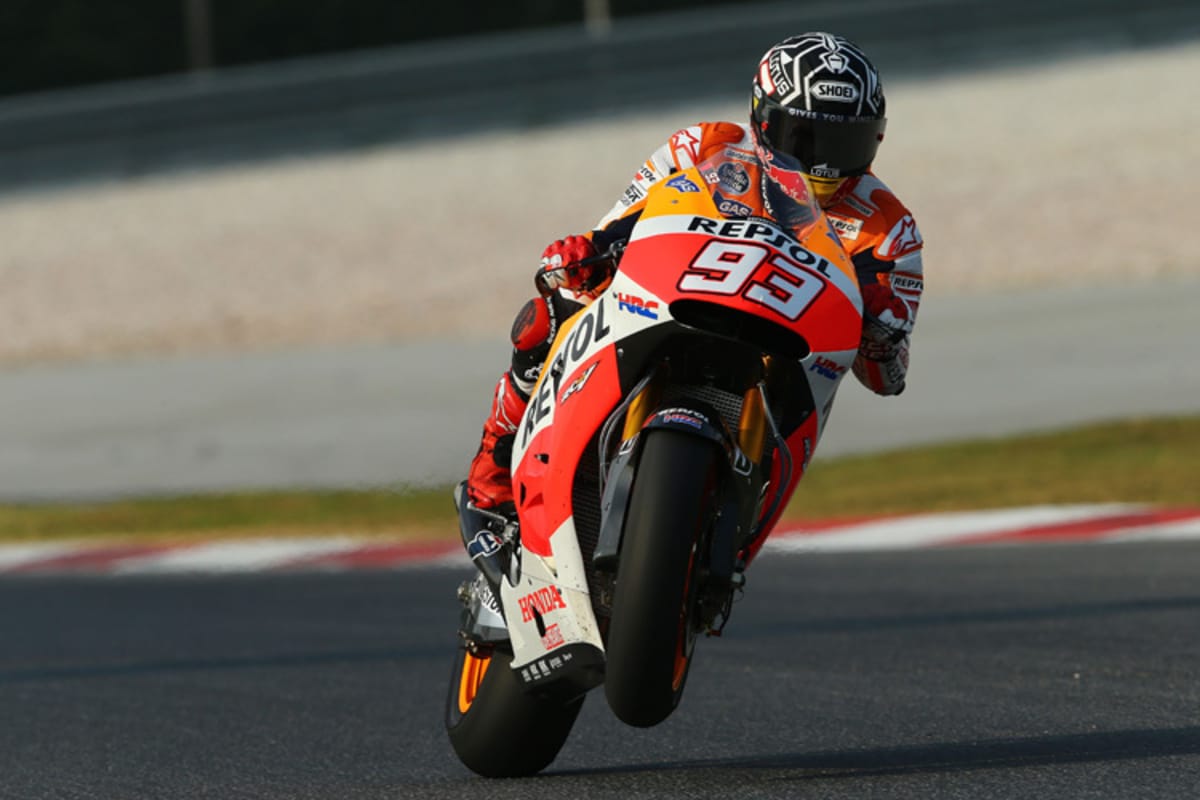 Marc Márquez war an allen drei Tagen der Beste