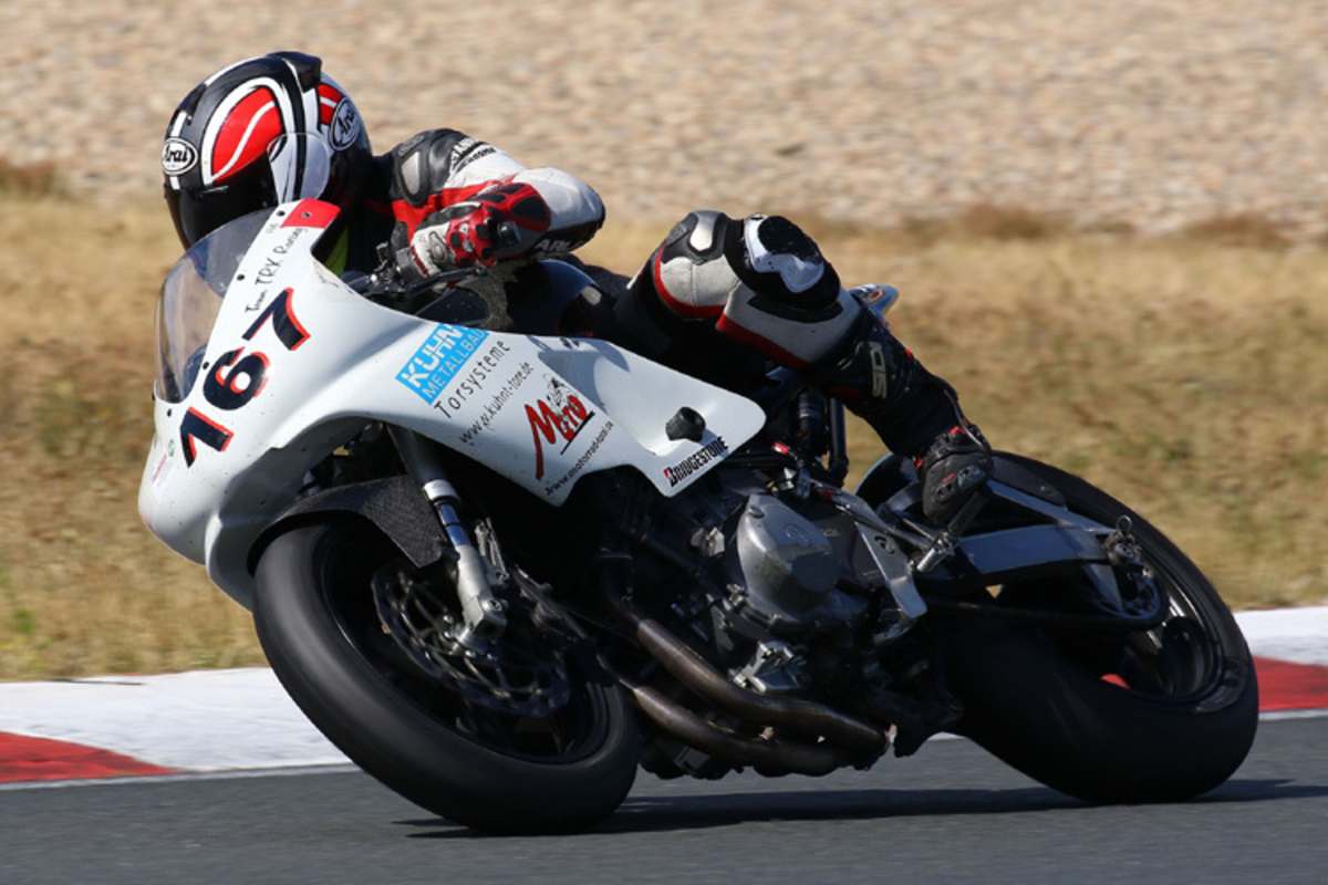 Hilmar Kuhnt auf Yamaha TRX 850