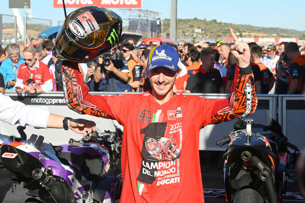 Pecco Bagnaia auf dem Weg zum WM-Titel 2022