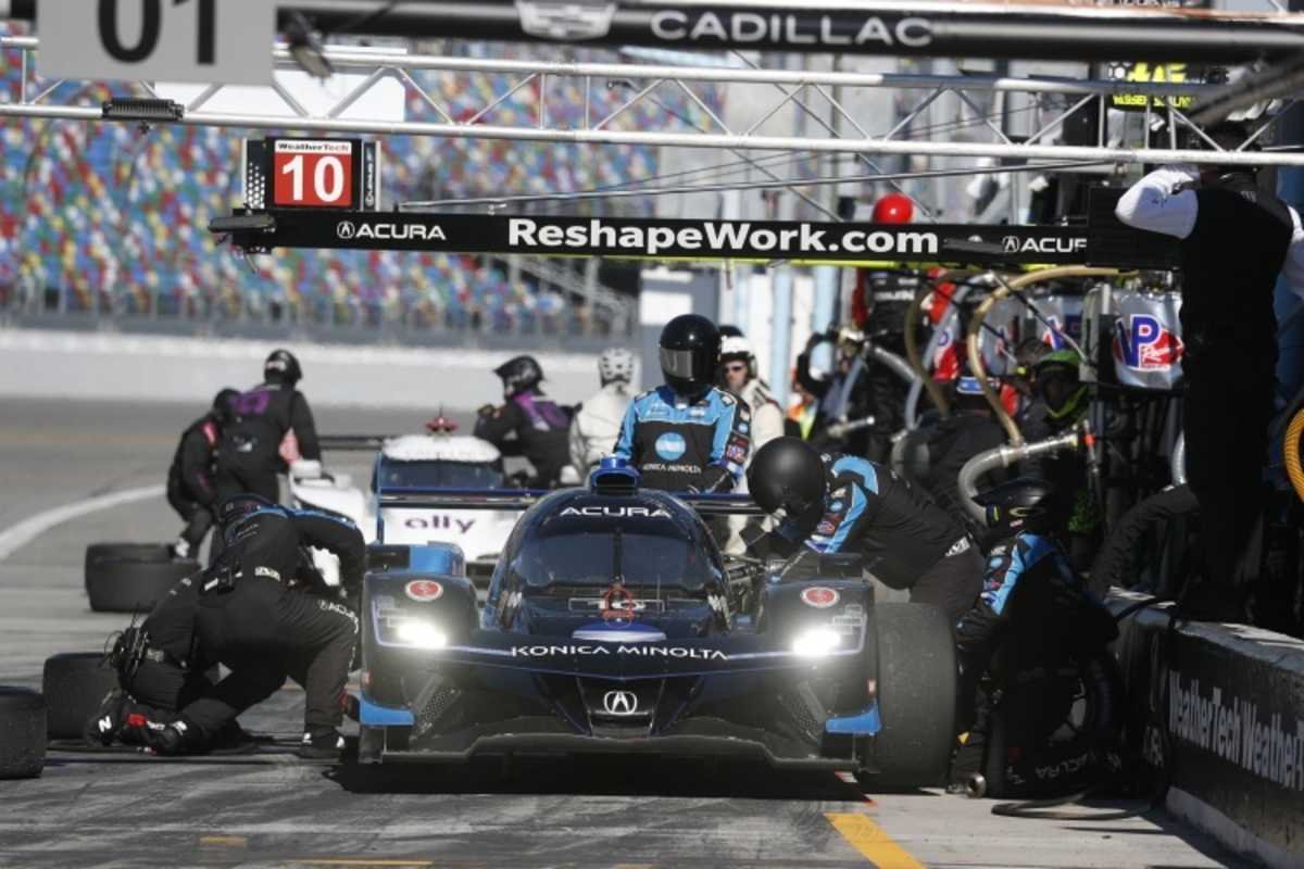 Boxenstopp bei Wayne Taylor Racing