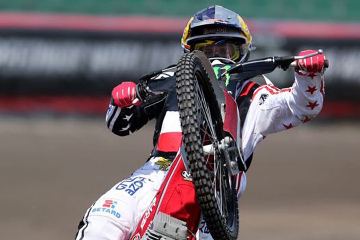 Maciej Janowski: Action für den SPEEDWEEK-Fotographen