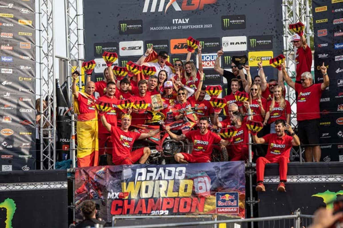 Jorge Prado ist MXGP-Weltmeister