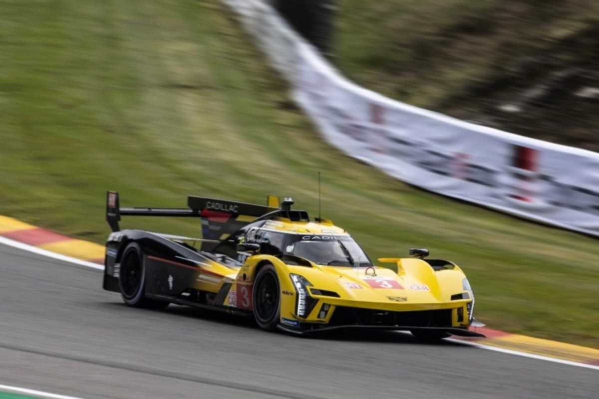 Gaststart fuer den Werks-Cadillac in Gold