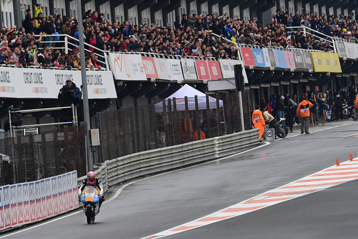 Philipp Öttl musste aus der Boxengasse starten