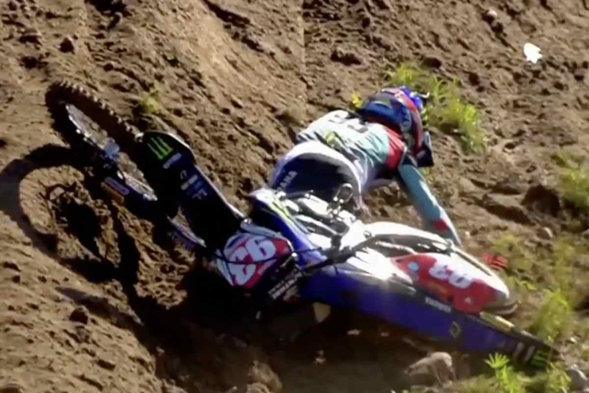 Jago Geerts stürzte in der ersten Runde