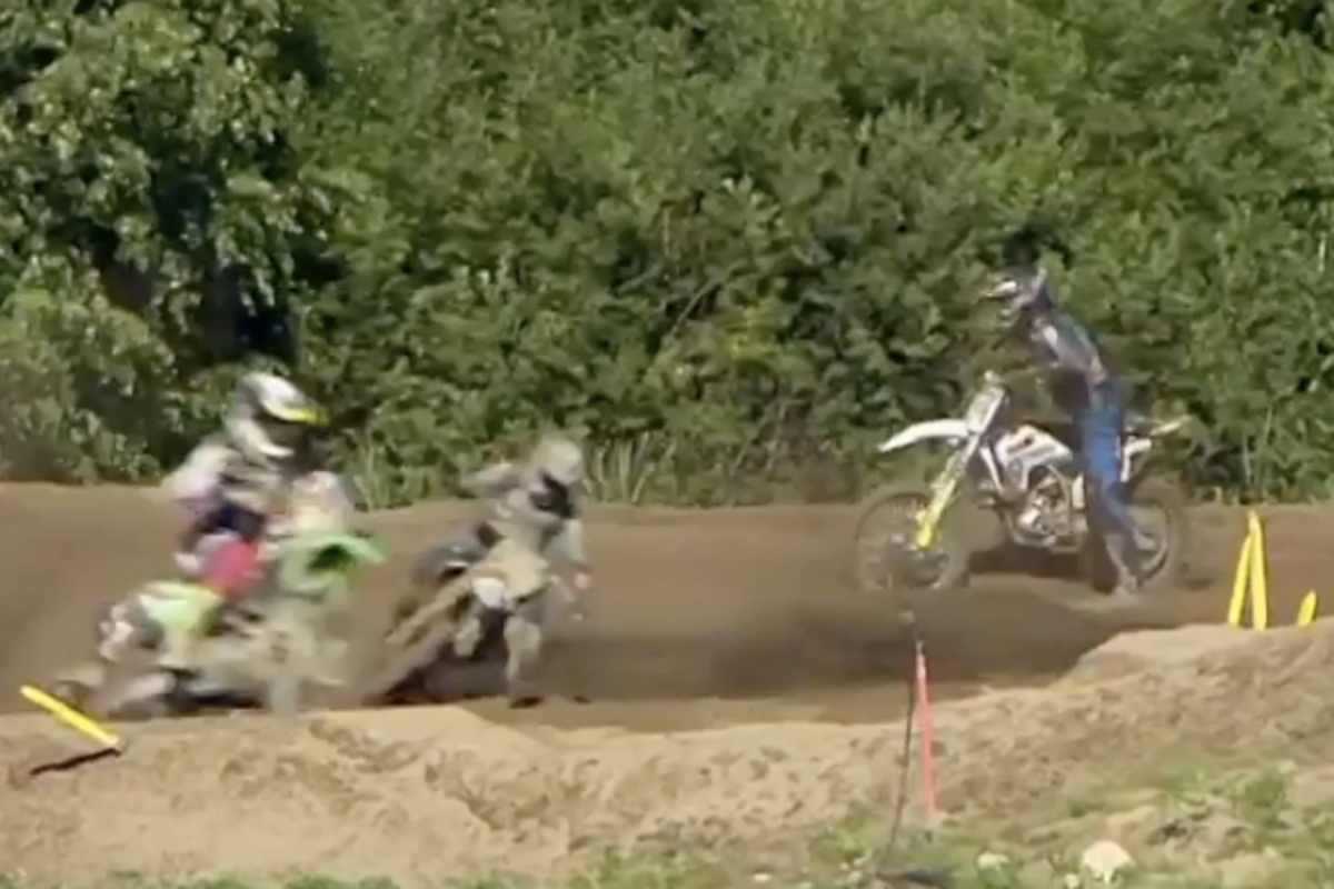 Roan van de Moosdijk stürzte in Führung liegend