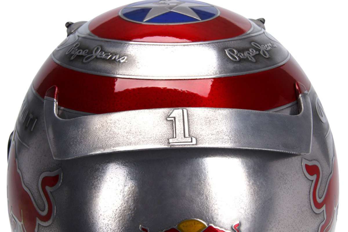 Sebastian Vettel ist Captain America