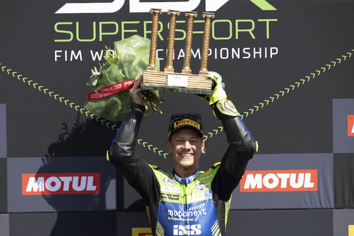 Domi Aegerter auf dem Weg zum WM-Titel 2022