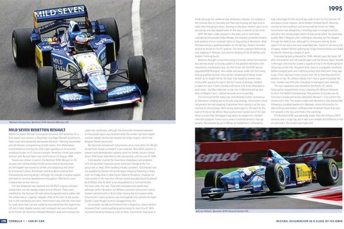 Michael Schumacher holte die Titel 1994 und 1995