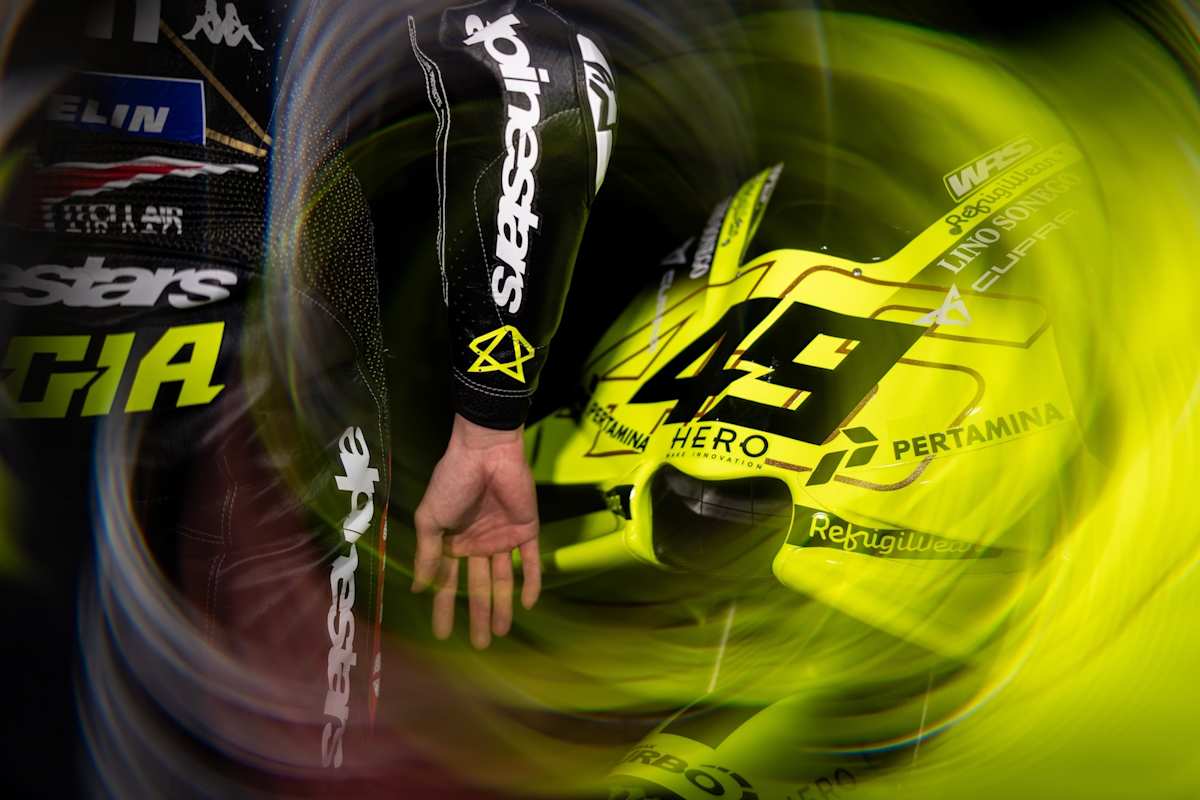 #49: Fabio Di Giannantonio und seine Ducati GP26