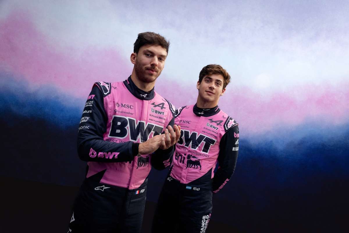 Pierre Gasly und Franco Colapinto freuen sich auf die anstehende Saison