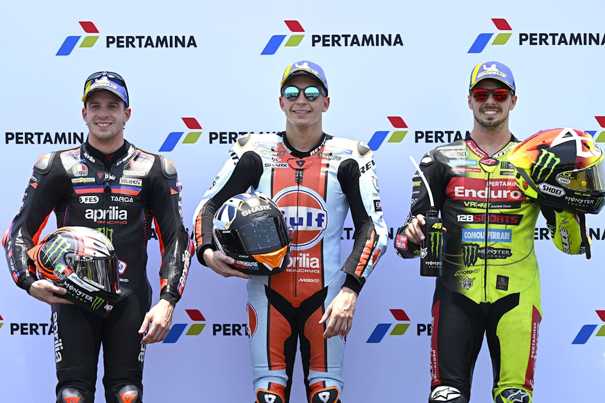 Qualifying - Marco Bezzecchi, Raúl Fernández & Fabio di Giannantonio