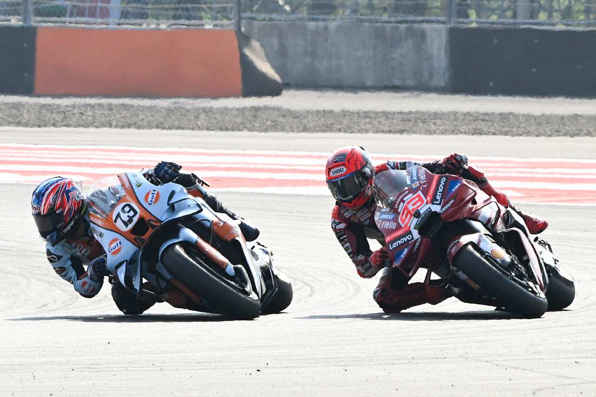 Ai Ogura und Marc Márquez