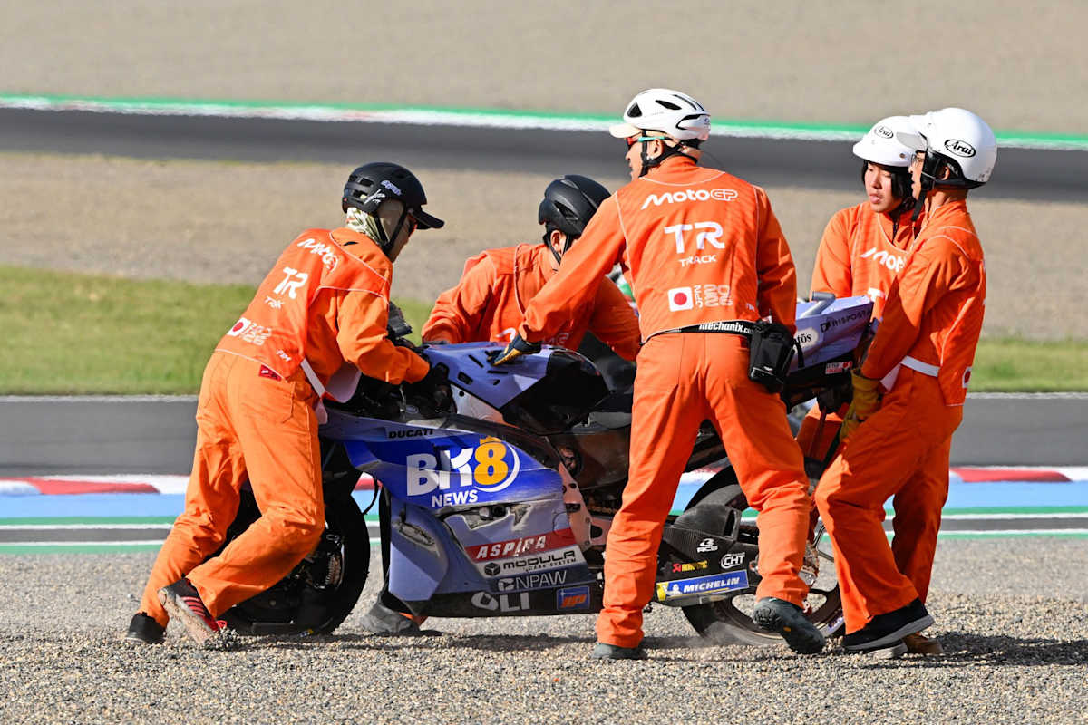 Das Bike von Alex Márquez