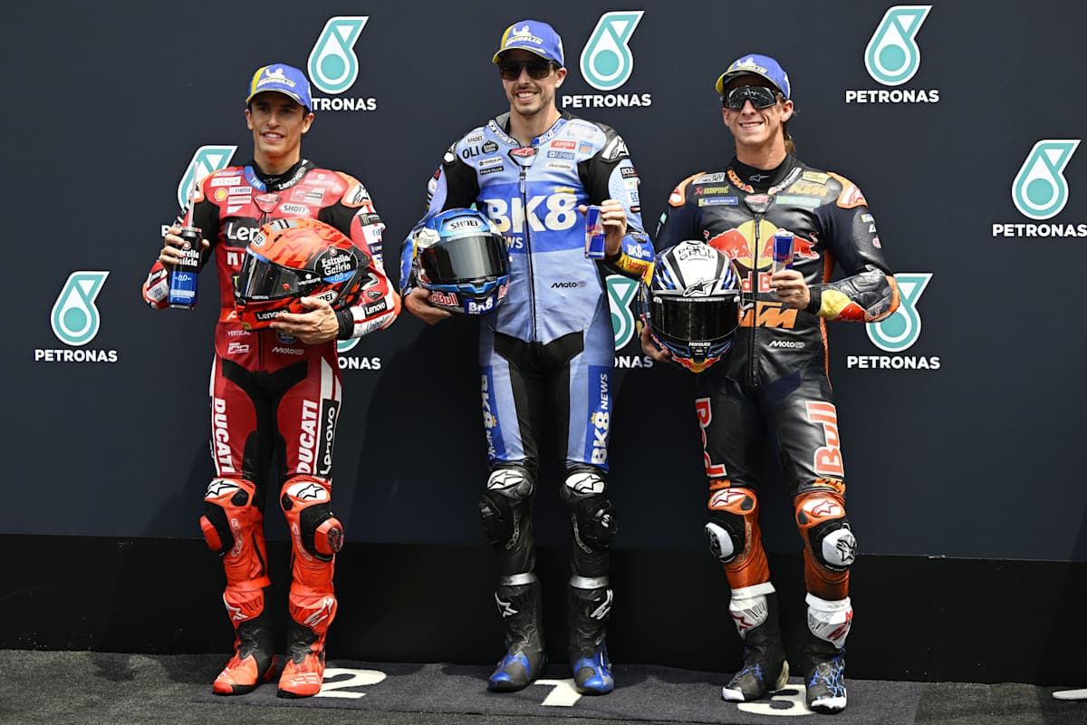 Qualifying - Marc Márquez, Alex Márquez & Pedro Acosta