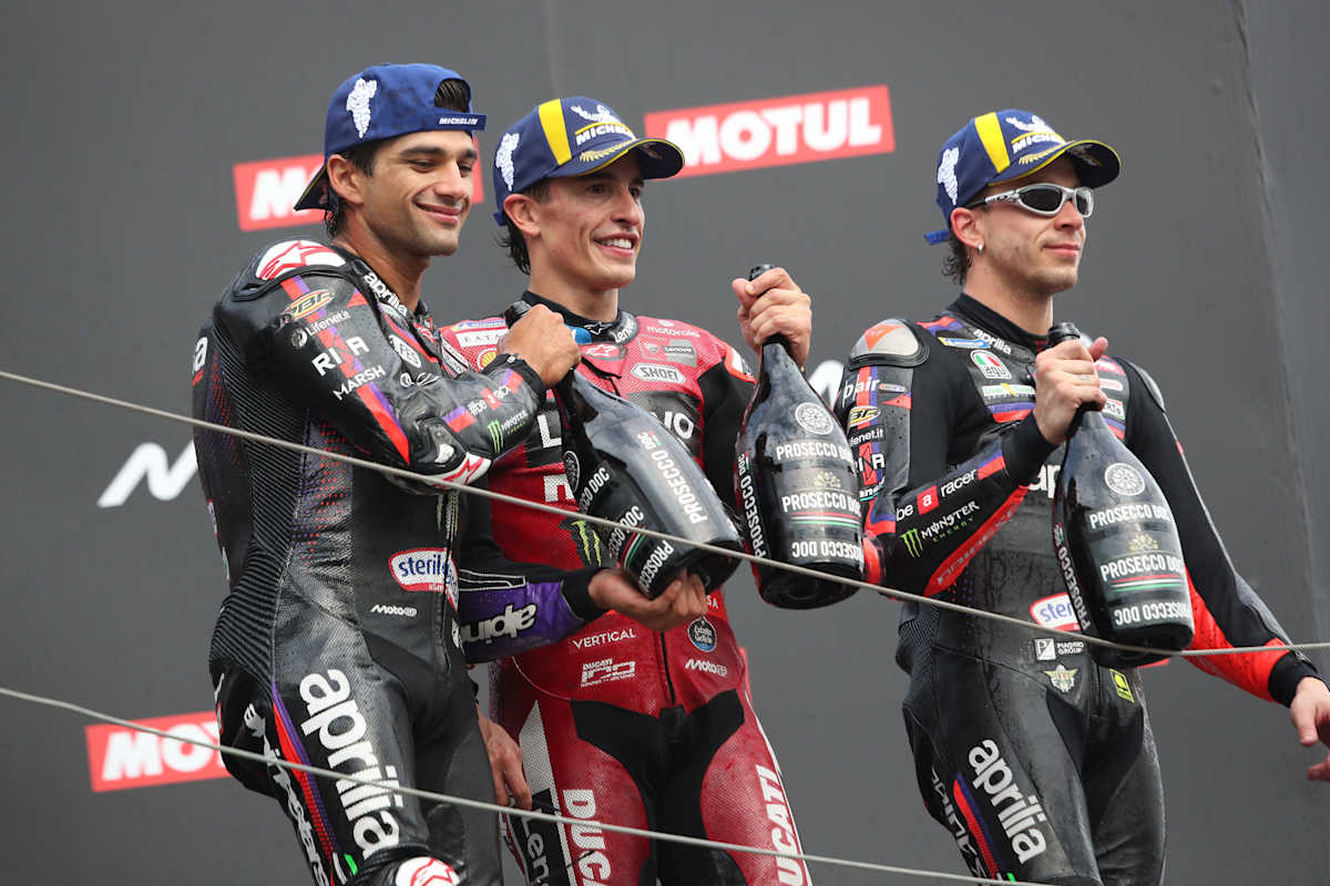 Jorge Martin, Marc Márquez, Marco Bezzecchi