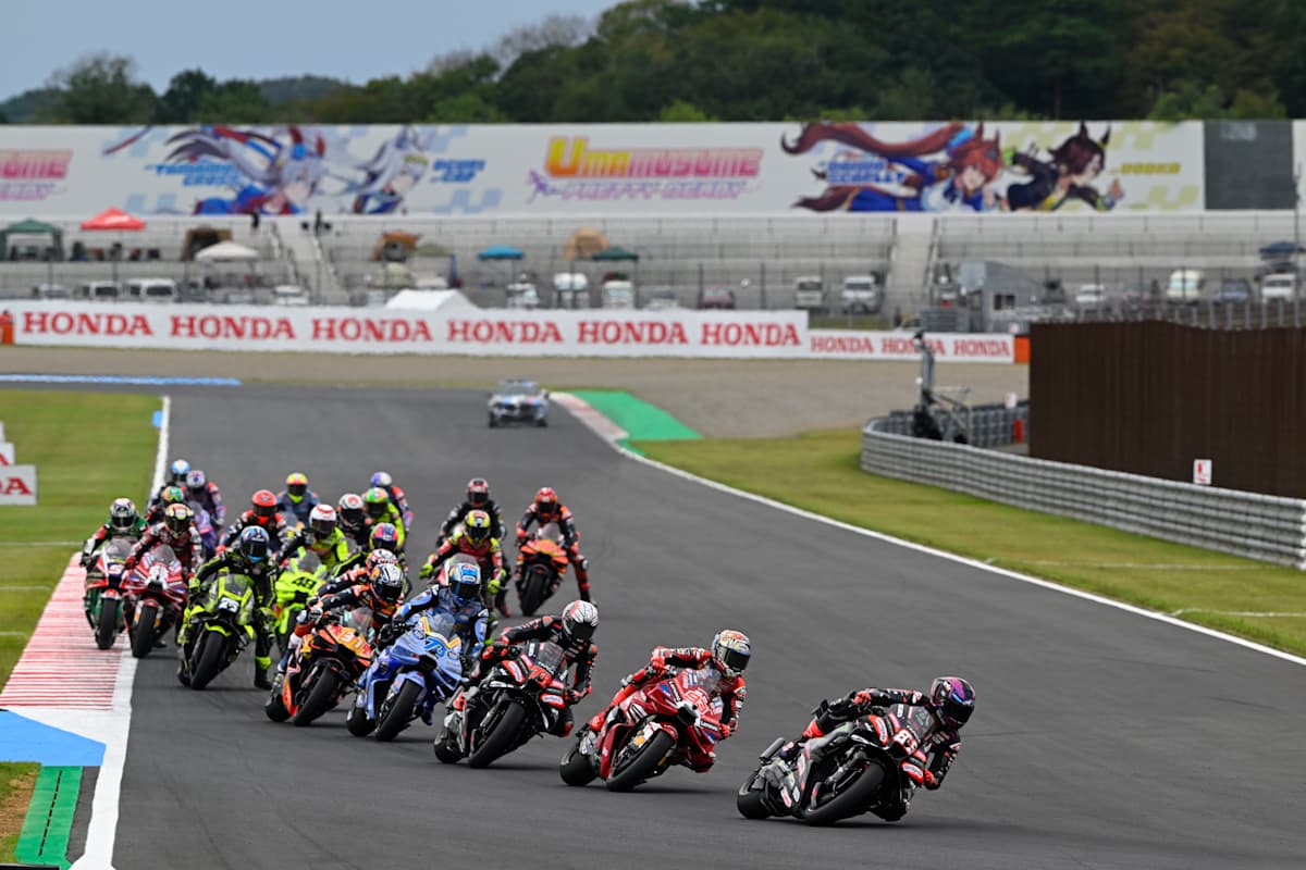 Willkommen zum Rennen in Motegi