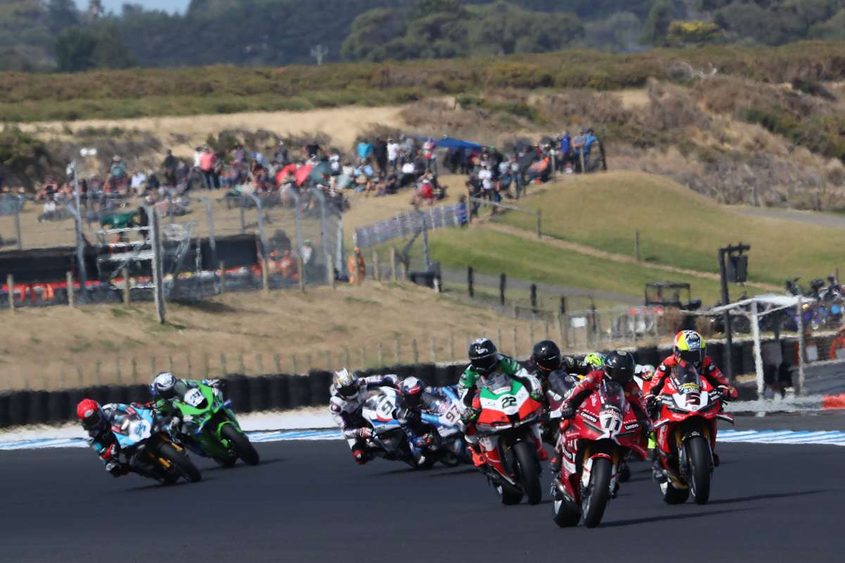 Willkommen zum Rennen auf Phillip Island