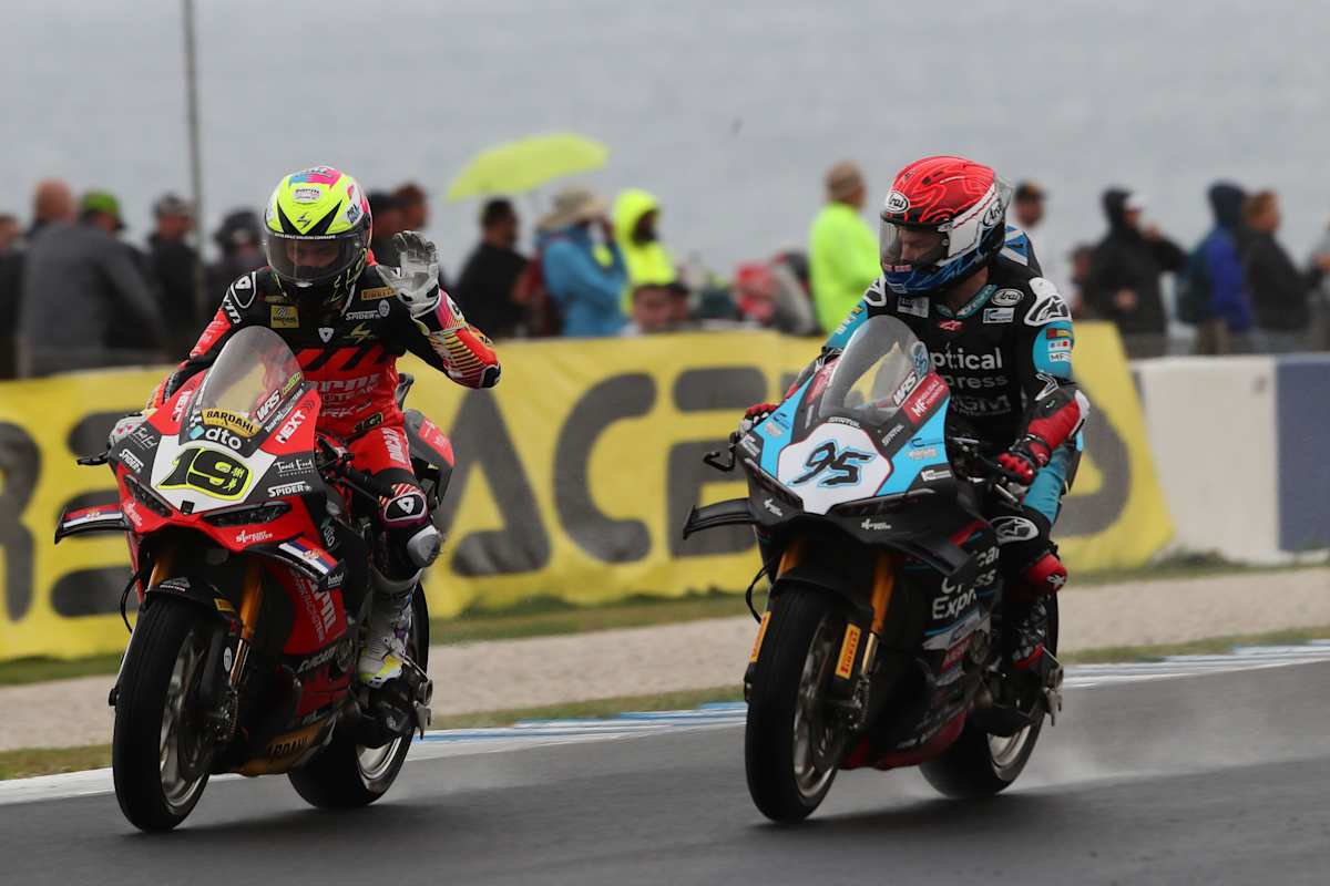 Álvaro Bautista & Tarran Mackenzie