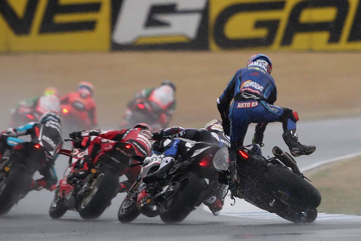 Der Unfall von Mattia Rato