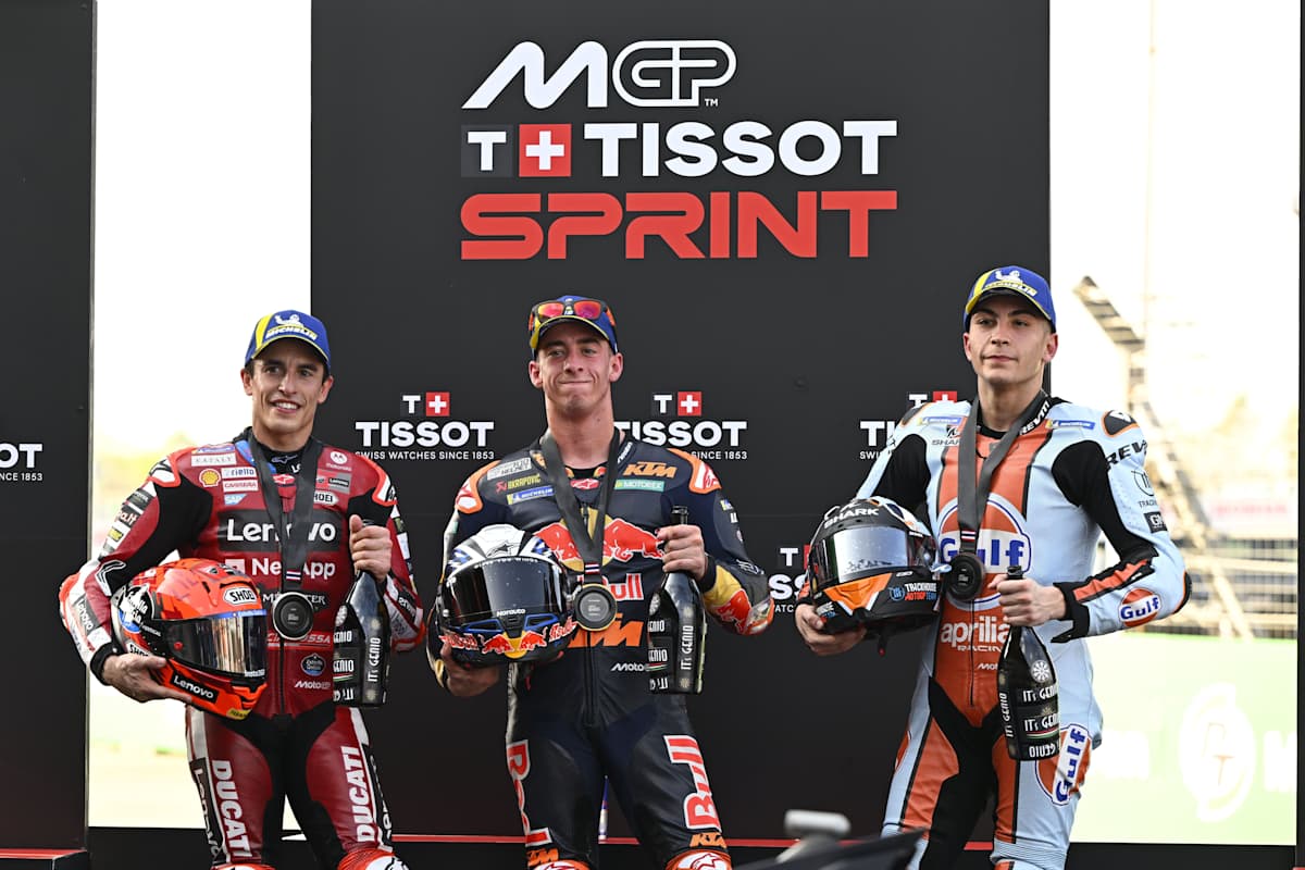 Sprint - Marc Márquez, Pedro Acosta & Raúl Fernández