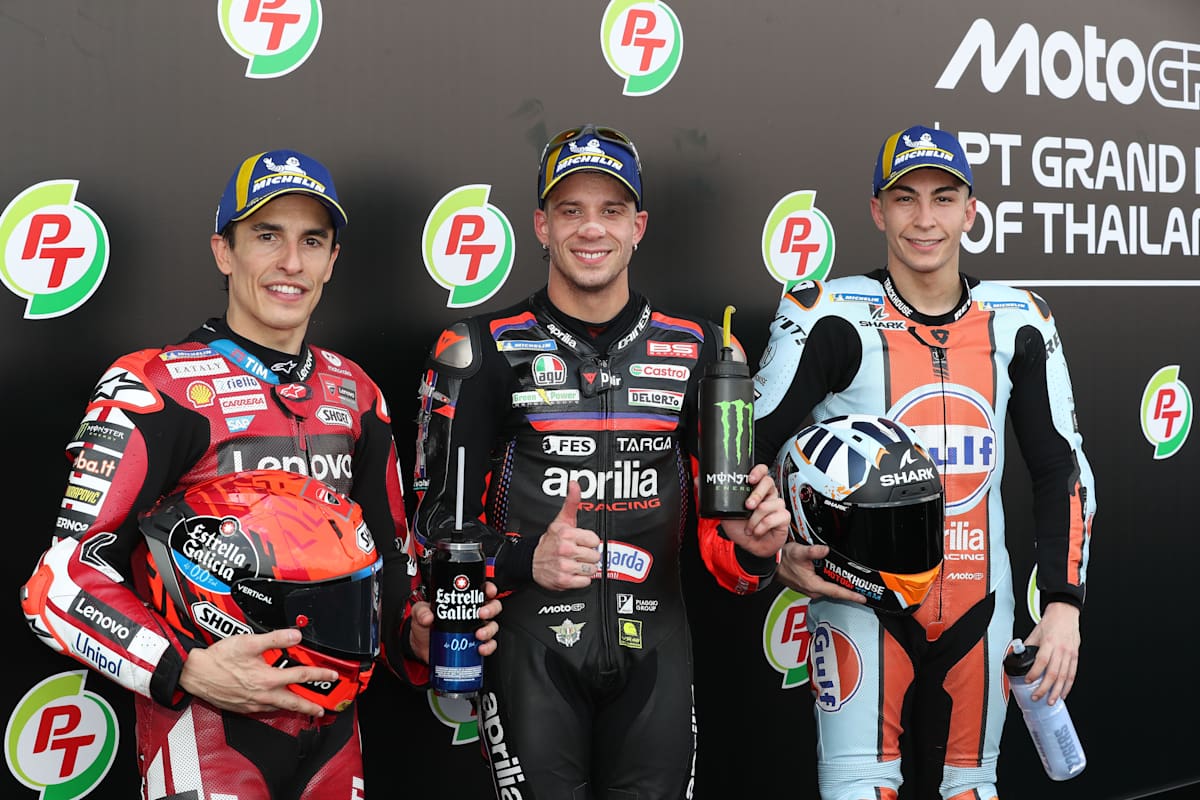 Qualifying - Marc Márquez, Marco Bezzecchi & Raúl Fernández