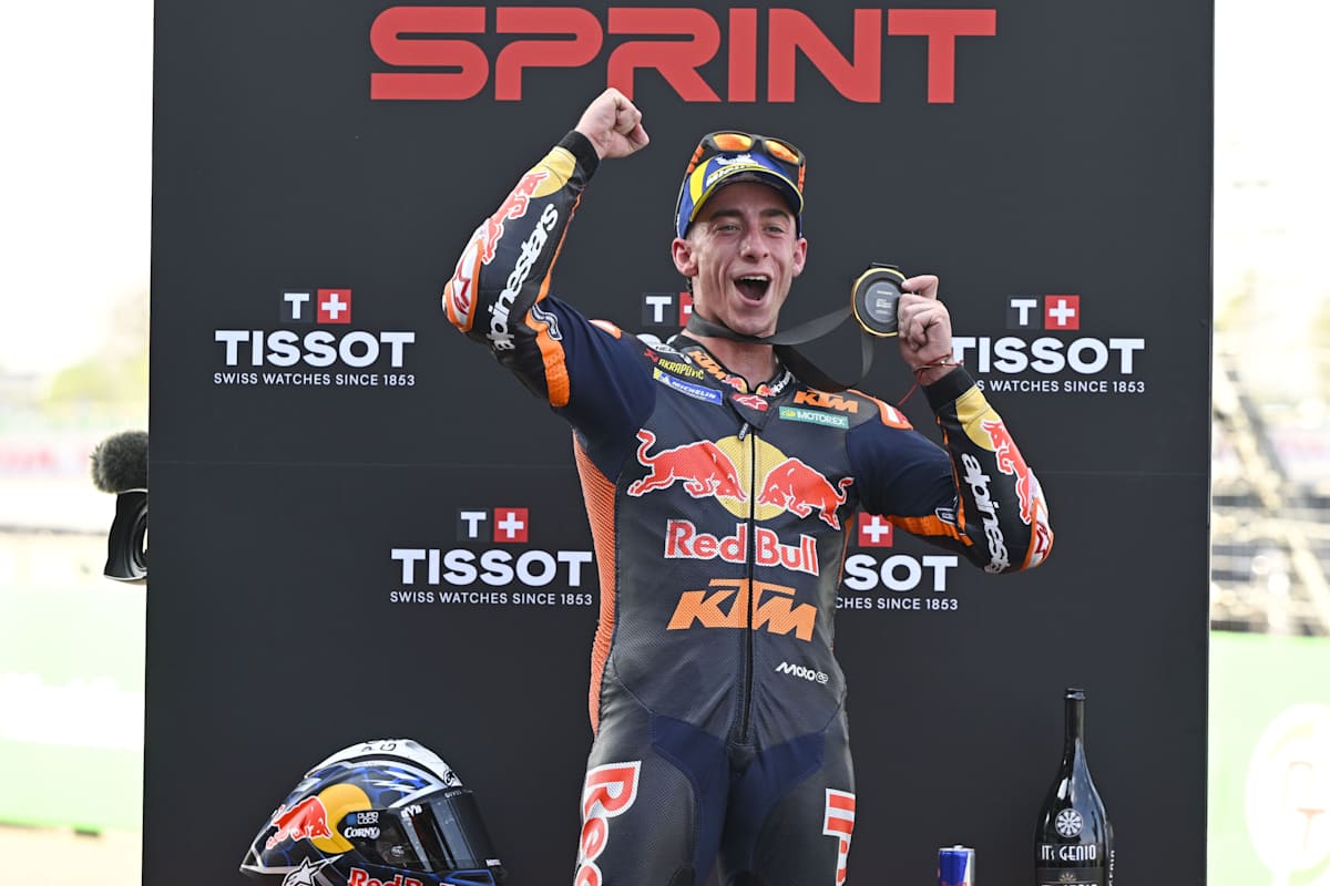 Sprint Sieger Pedro Acosta