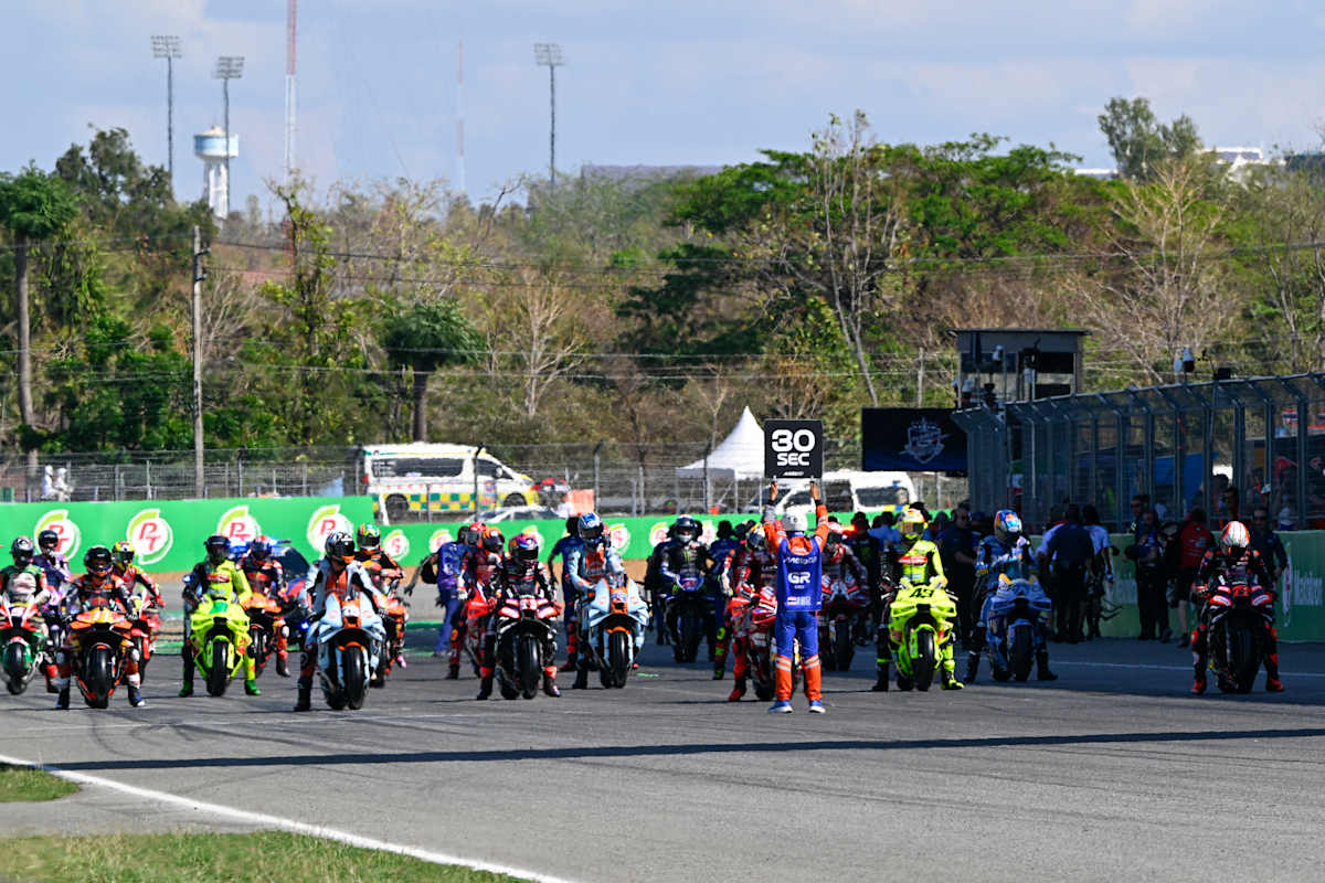 Willkommen zum Rennen in Buriram