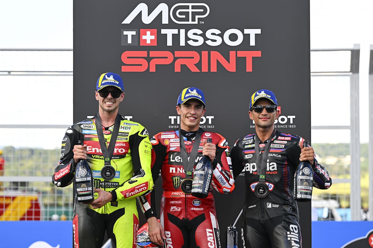 Sprint - Fabio di Giannantonio, Marc Márquez & Jorge Martin