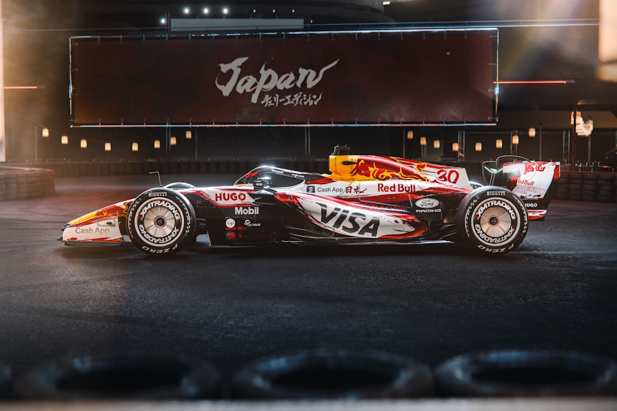 Dynamischer Look: In Japan werden die VCARB-Renner auffallen