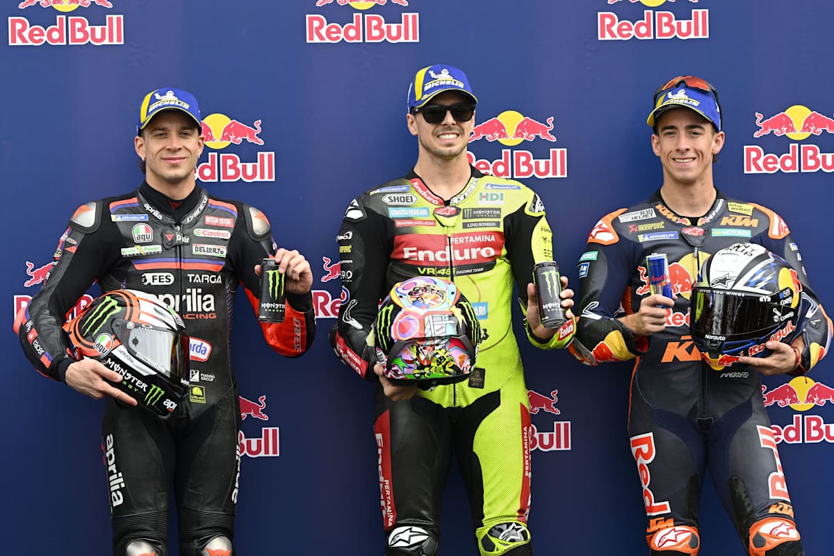 Qualifying - Marco Bezzecchi, Fabio di Giannantonio & Pedro Acosta