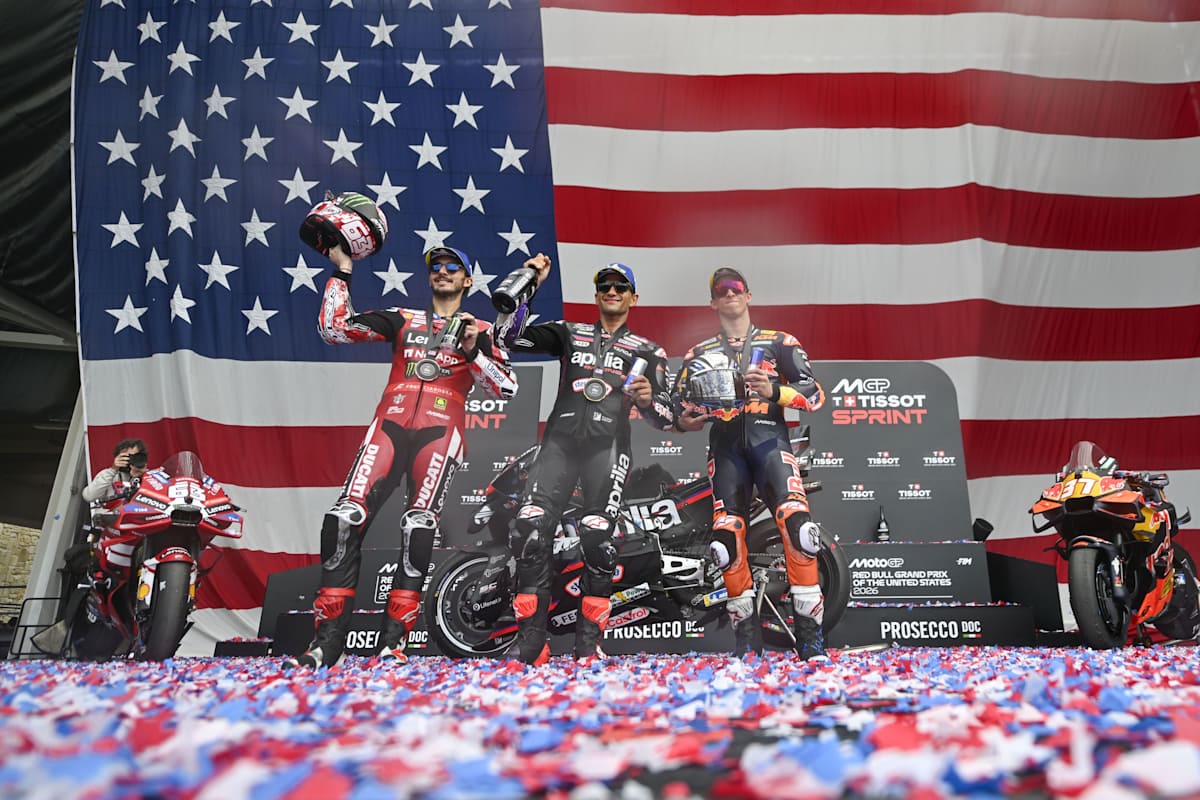 Sprint - Francesco Bagnaia, Jorge Martin & Pedro Acosta