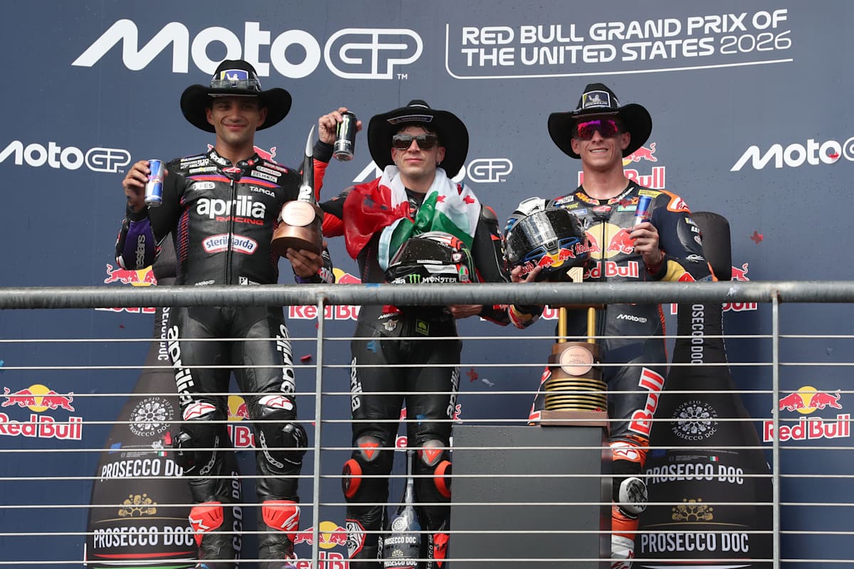 Martin, Bezzecchi, Acosta