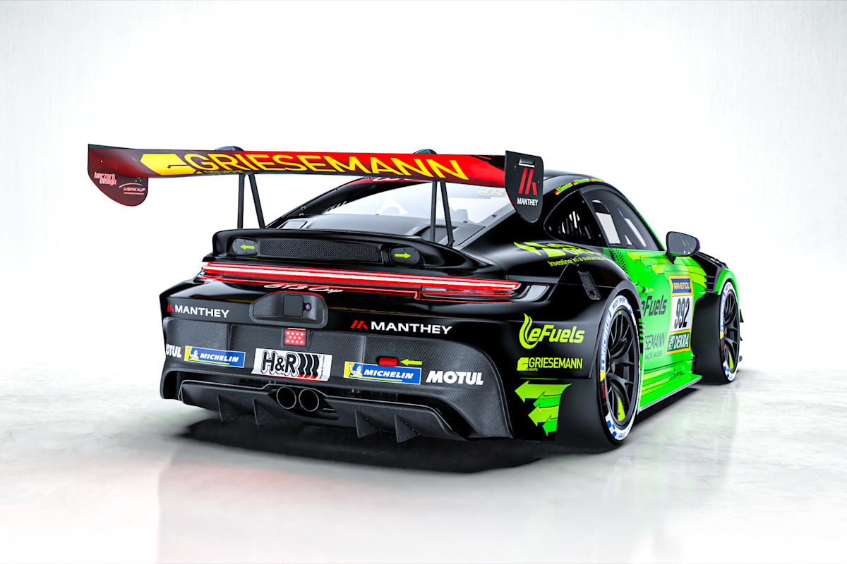 Der neue Porsche 911 GT3 Cup Manthey