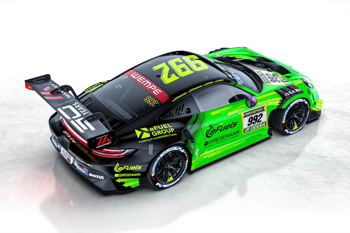 Der neue Porsche 911 GT3 Cup Manthey