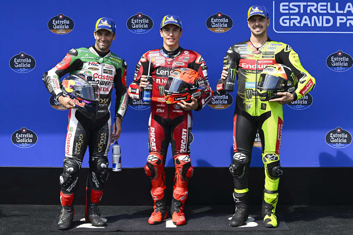 Qualifying - Johann Zarco, Marc Márquez & Fabio di Giannantonio