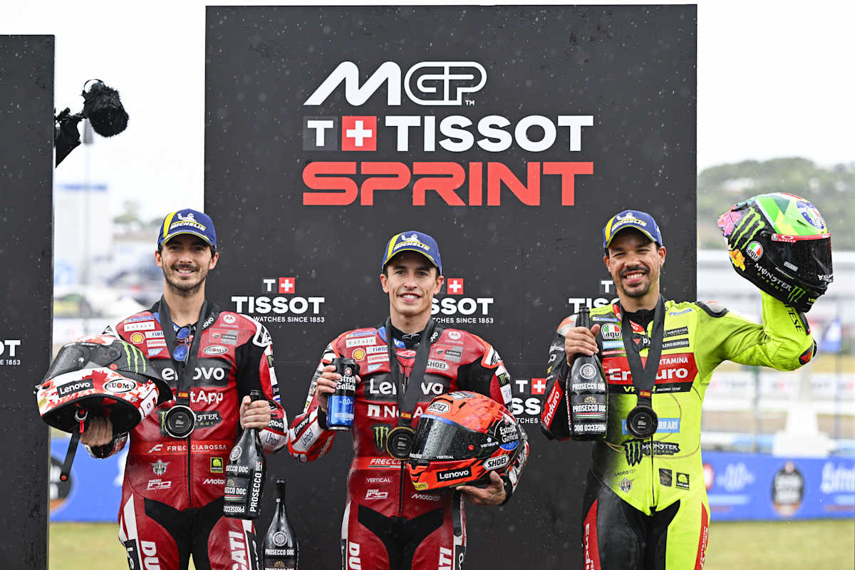 Sprint - Francesco Bagnaia, Marc Márquez & Franco Morbidelli