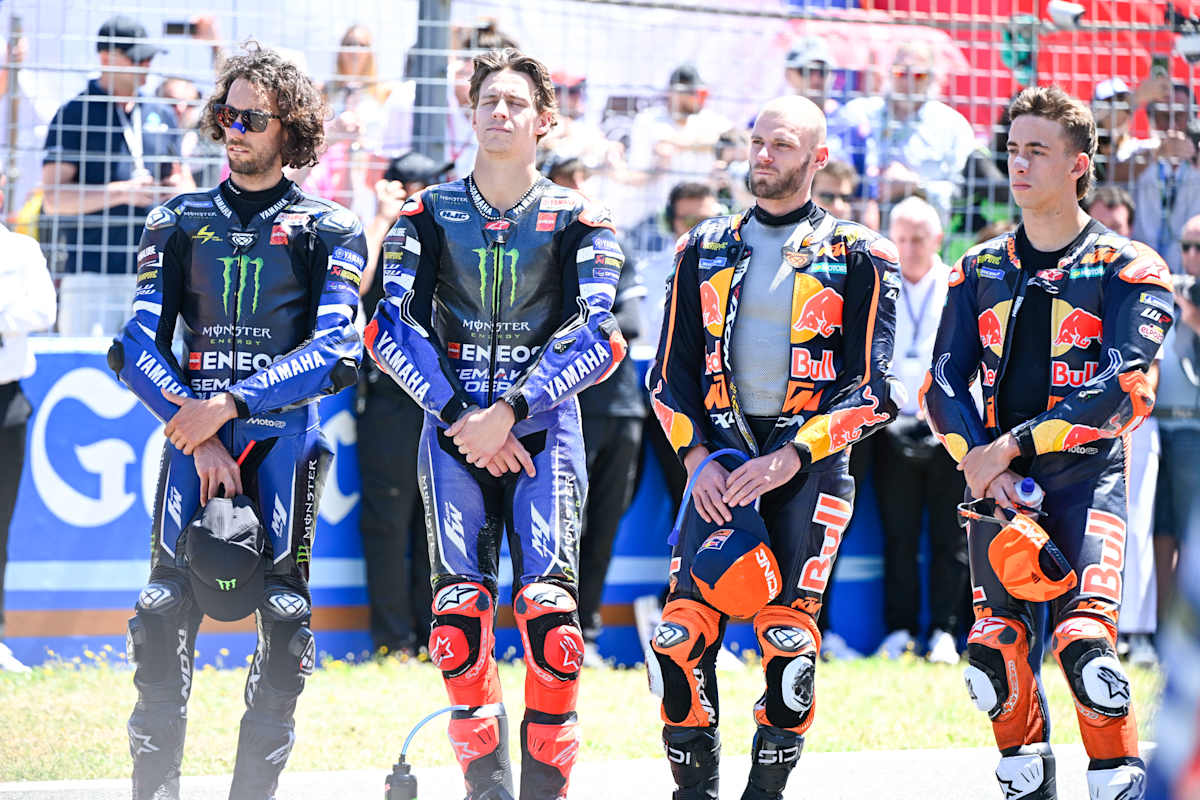 Rins, Quartararo, Binder, Acosta