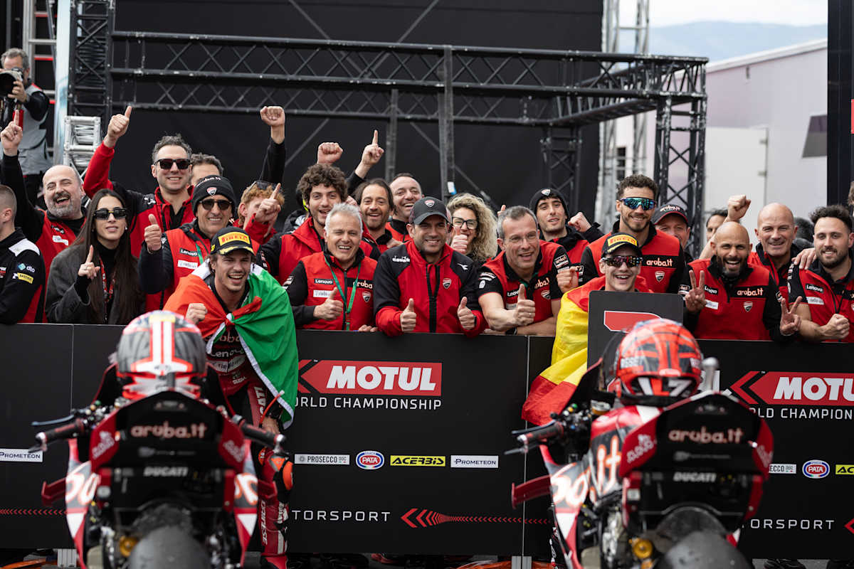 Bulega, Lecuona und Team