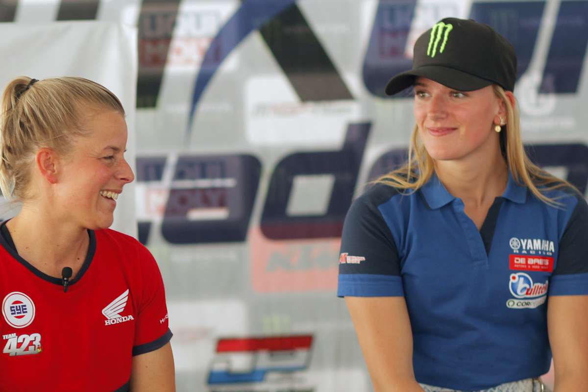 Lotte van Drunen und Larissa Papenmeier