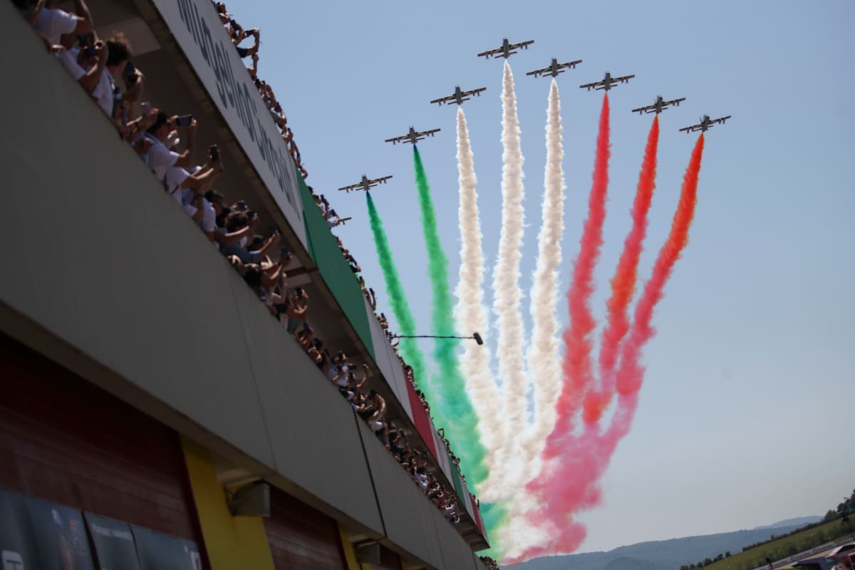 Willkommen zum Rennen in Mugello