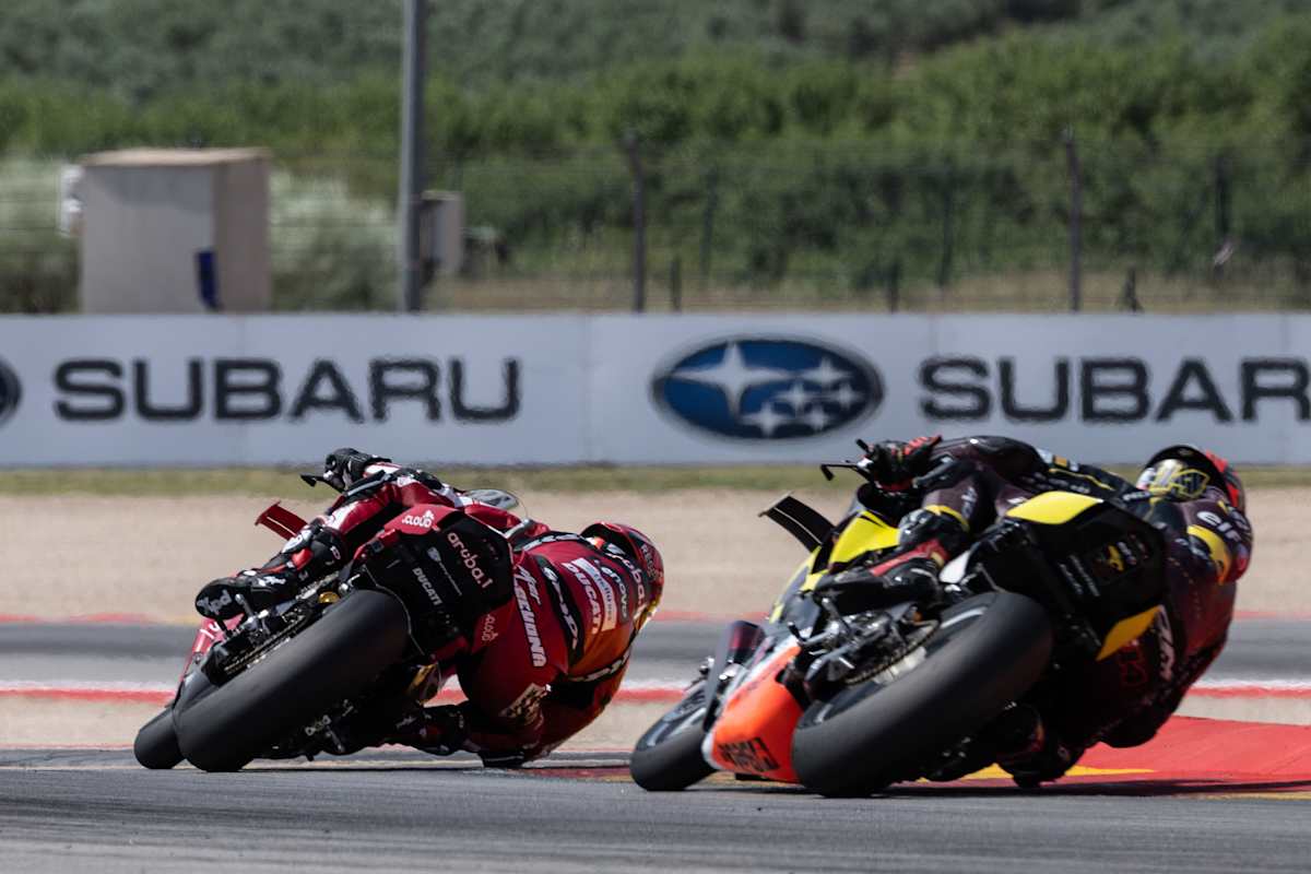Iker Lecuona und Sam Lowes