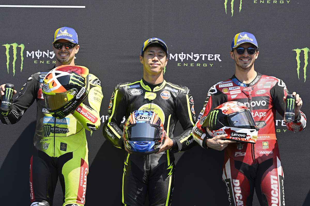 Qualifying - Fabio di Giannantonio, Ai Ogura & Francesco Bagnaia,