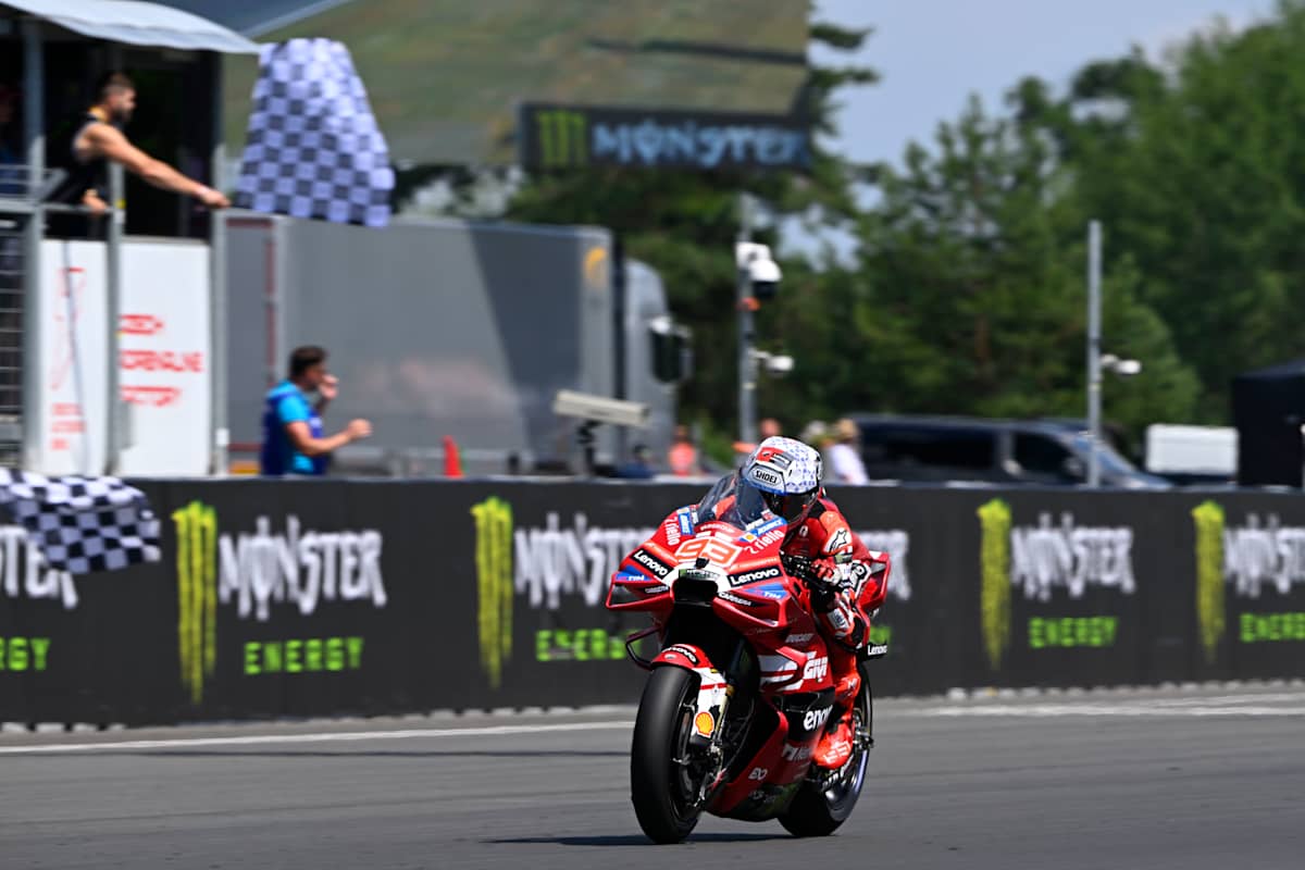 Marc Márquez gewinnt das Rennen