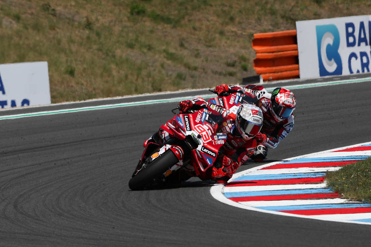 Marc Márquez und Pecco Bagnaia