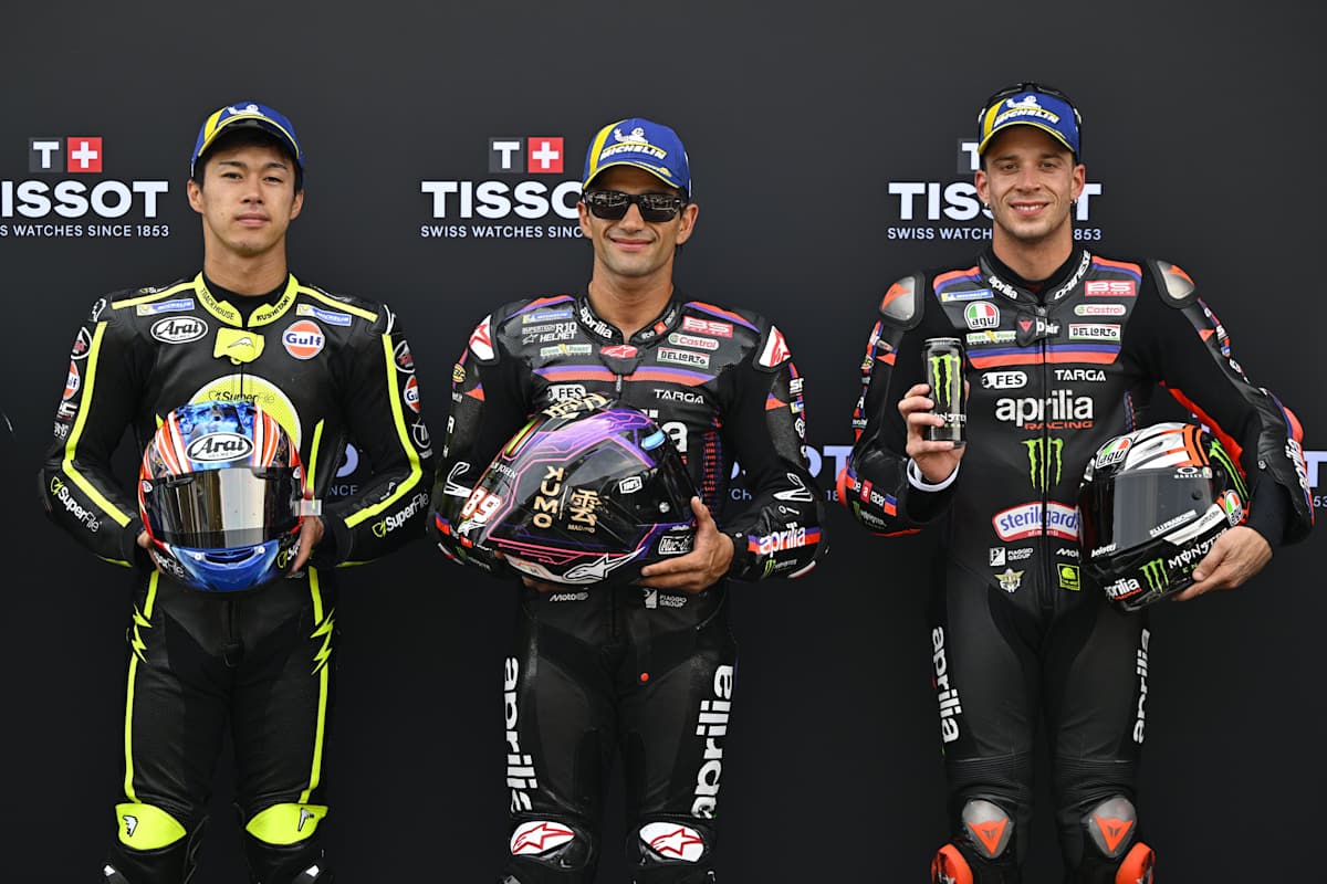 Qualifying - Ai Ogura, Jorge Martin & Marco Bezzecchi