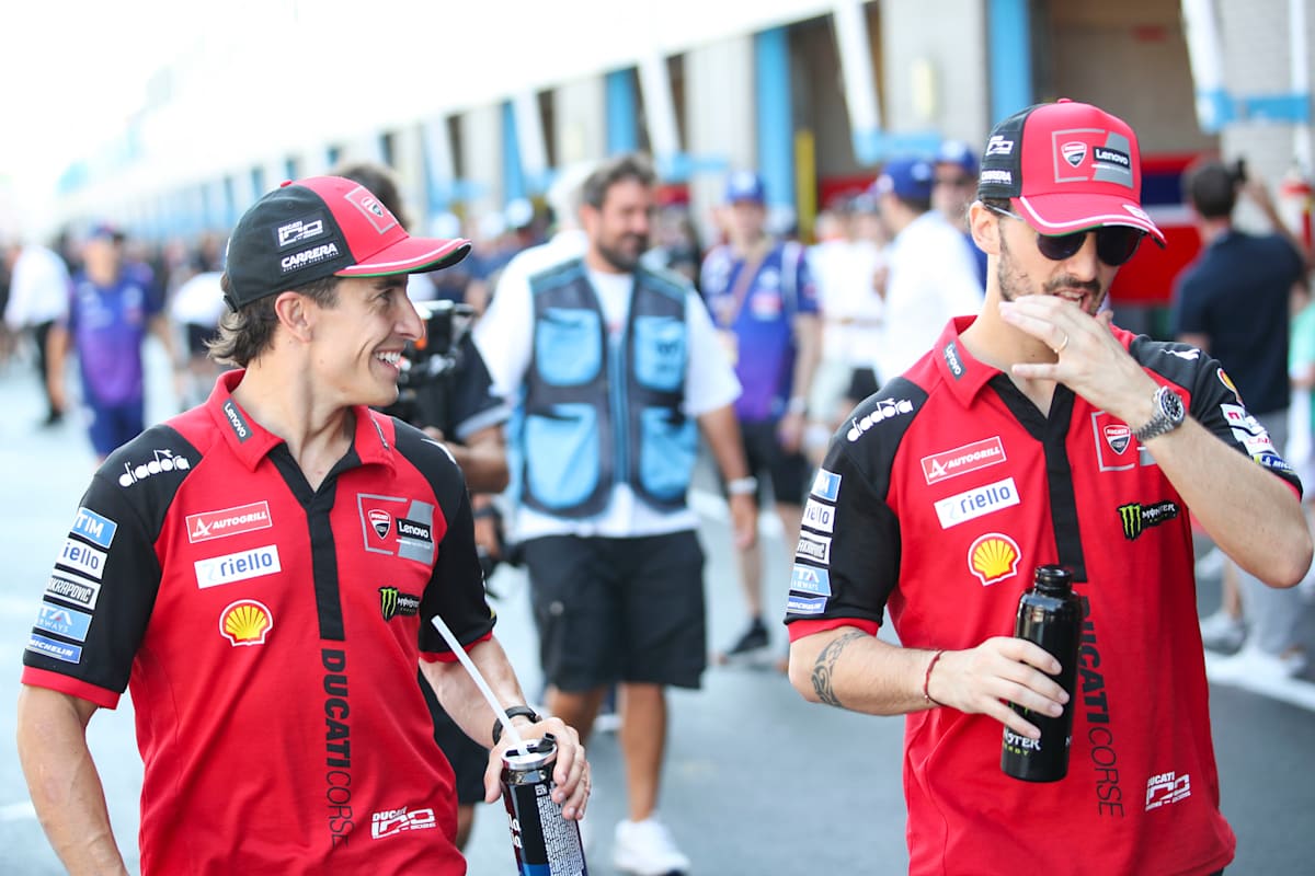 Marc Márquez und Pecco Bagnaia