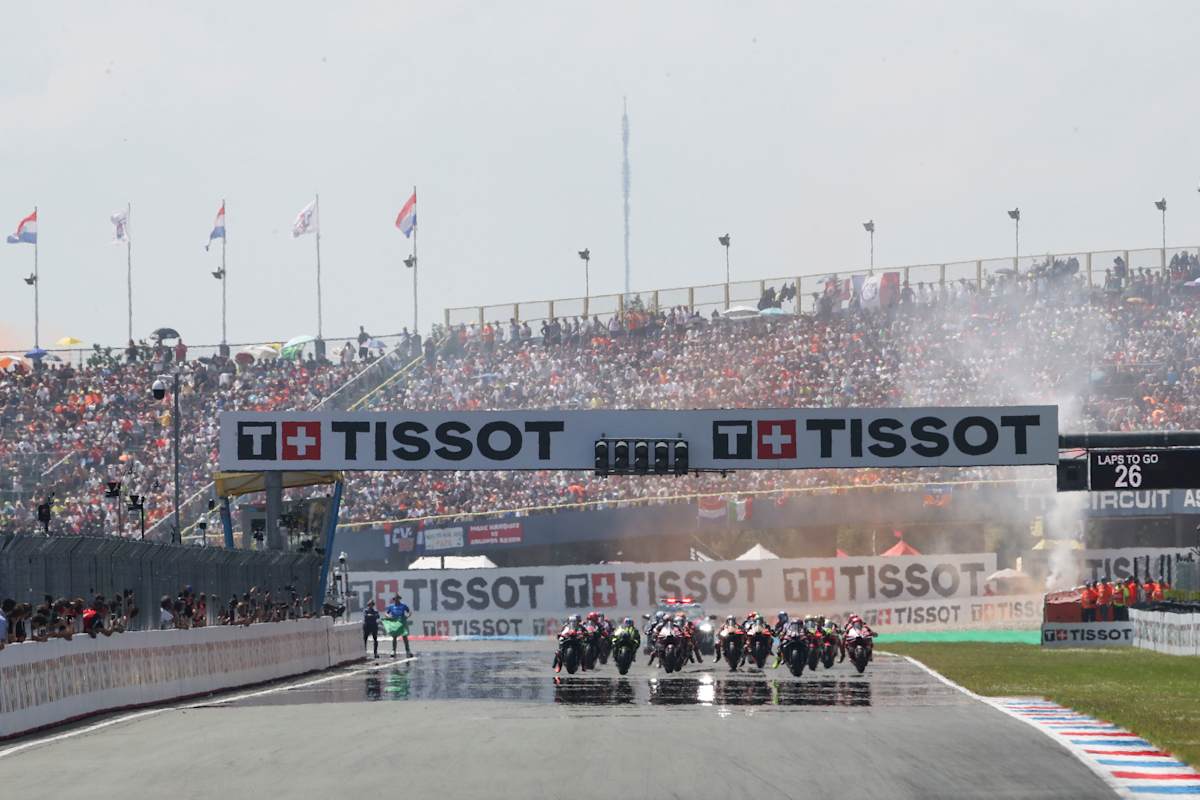 Willkommen zum Rennen in Assen
