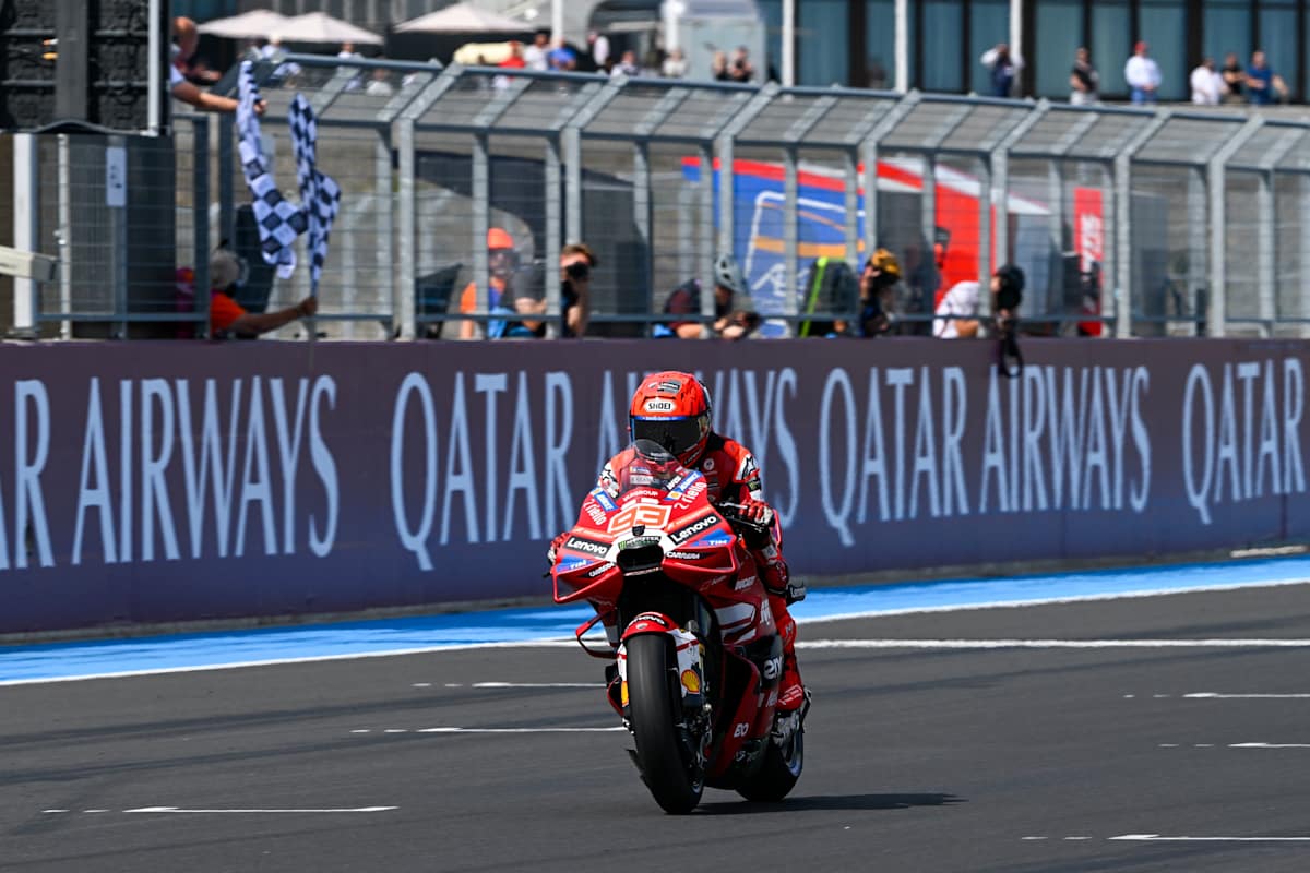 Marc Márquez gewinnt das Sprintrennen